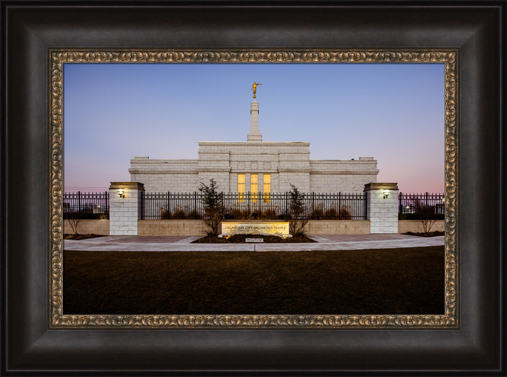 Oklahoma City Temple - From the Side by Scott Jarvie