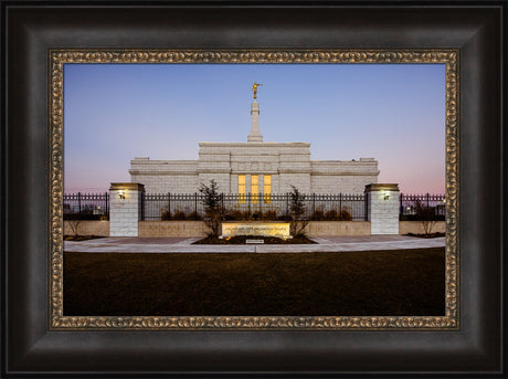 Oklahoma City Temple - From the Side by Scott Jarvie