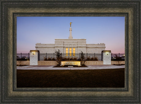 Oklahoma City Temple - From the Side by Scott Jarvie