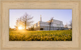 Oklahoma City Temple - Setting Sun by Scott Jarvie