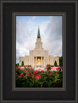 Houston Temple - Temple -Flowers by Scott Jarvie