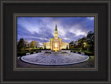 Houston Temple - Circle Courtyard by Scott Jarvie