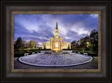 Houston Temple - Circle Courtyard by Scott Jarvie