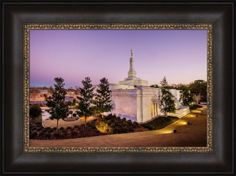 Birmingham Temple - Back Hill View by Scott Jarvie