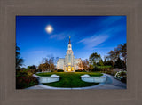 Boston Temple - Moonlight View by Scott Jarvie