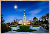 Boston Temple - Moonlight View by Scott Jarvie