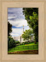 Winter Quarters Temple - On a Hill by Scott Jarvie