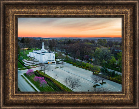 Winter Quarters Temple - Quiet Sunrise by Scott Jarvie