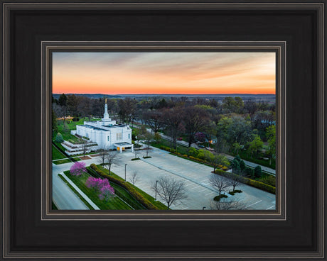 Winter Quarters Temple - Quiet Sunrise by Scott Jarvie