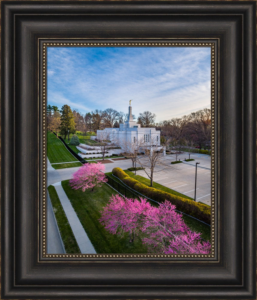 Winter Quarters Temple - Purple Spring by Scott Jarvie | Altus
