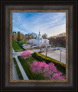 Winter Quarters Temple - Purple Spring by Scott Jarvie