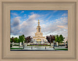 Columbia River Temple - Sunrise from the Front by Scott Jarvie