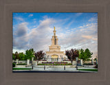 Columbia River Temple - Sunrise from the Front by Scott Jarvie