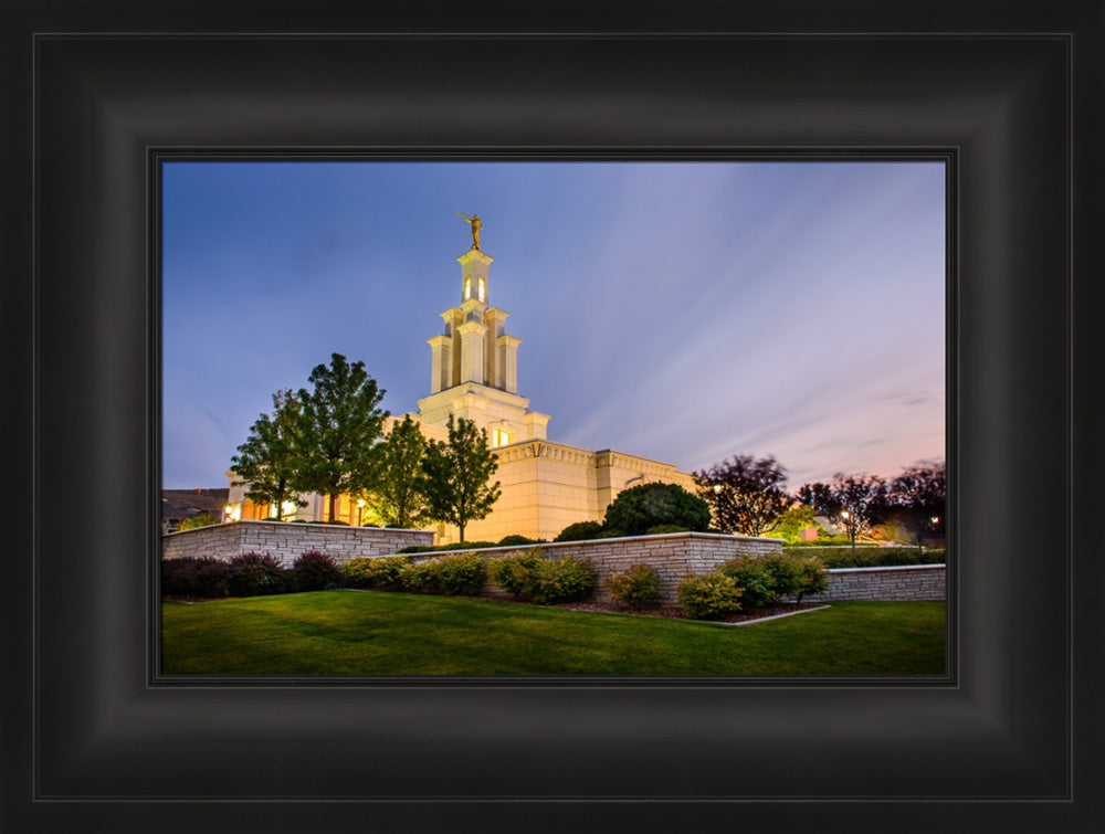 Columbia River Temple - Twilight by Scott Jarvie