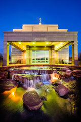 Snowflake Temple - Water Feature by Scott Jarvie