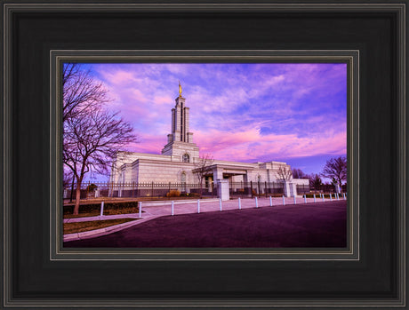 Lubbock Temple - Sunrise from the Left by Scott Jarvie