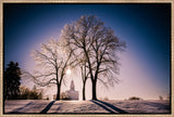 Nauvoo Temple - After an Ice Storm by Scott Jarvie