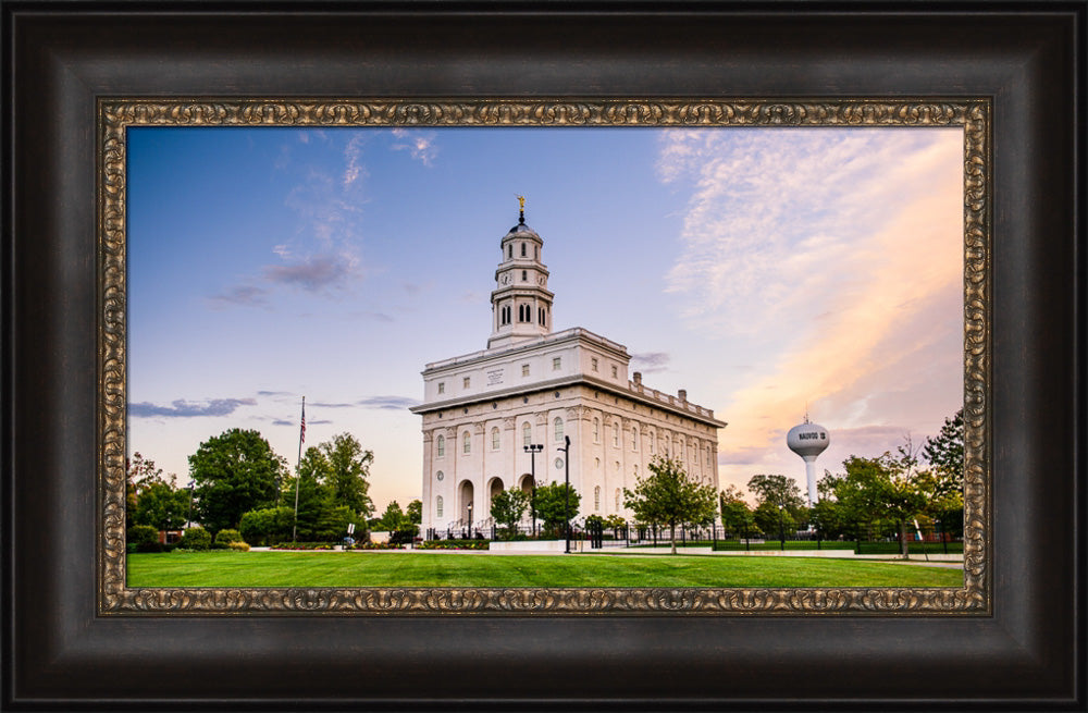 Nauvoo Temple - Green Summer by Scott Jarvie