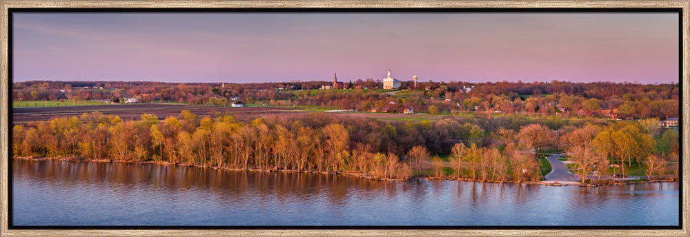 Nauvoo Temple - In the Distance by Scott Jarvie