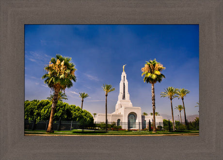 Redlands Temple - Through the Trees by Scott Jarvie