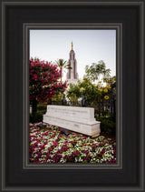 Redlands Temple - Garden Sign by Scott Jarvie