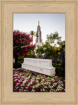 Redlands Temple - Garden Sign by Scott Jarvie