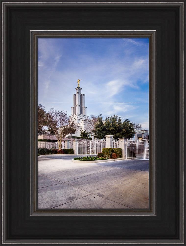 San Antonio Temple - From the Gates by Scott Jarvie