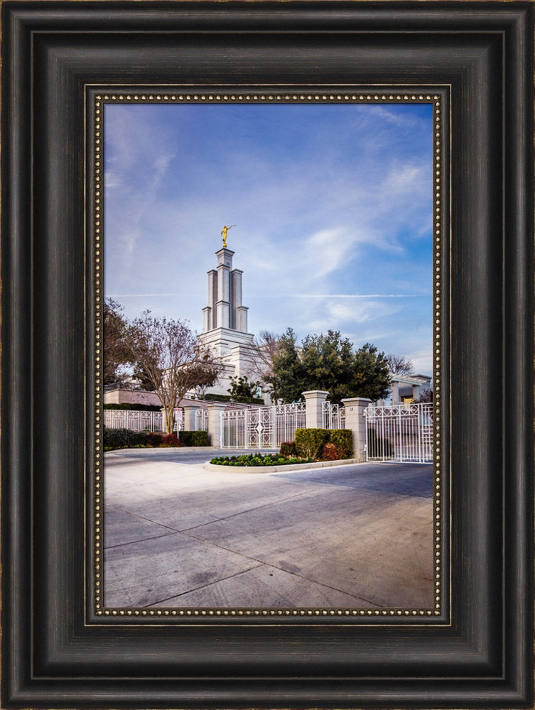 San Antonio Temple - From the Gates by Scott Jarvie