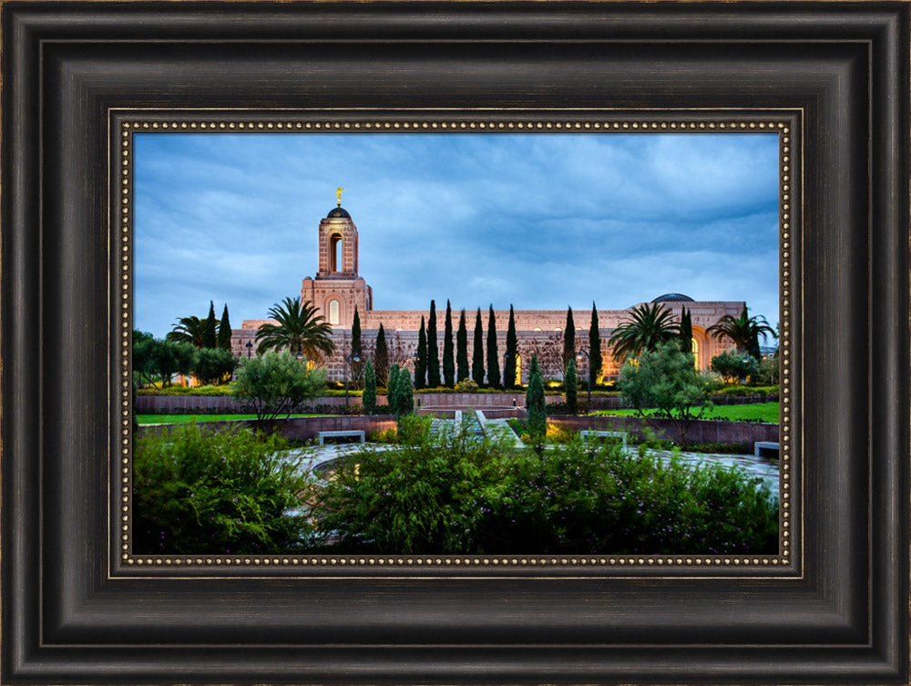 Newport Beach Temple - Wind Blown by Scott Jarvie