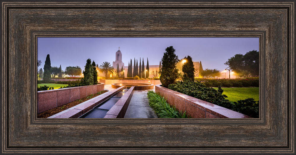 Newport Beach Temple - Living Fountain by Scott Jarvie