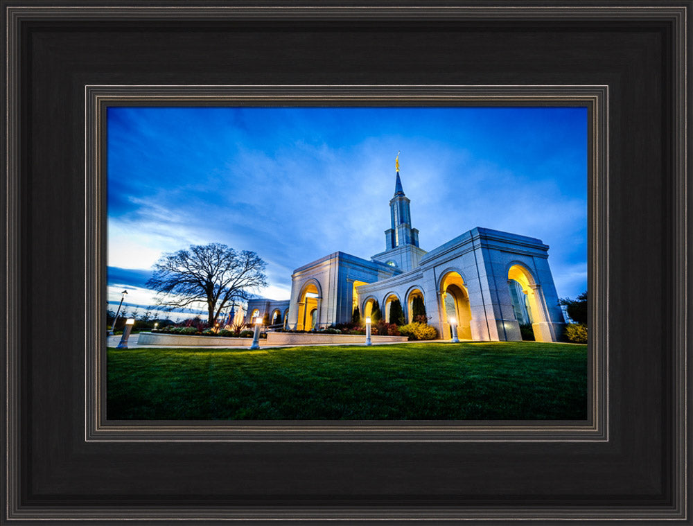 Sacramento Temple - Sunset Corner by Scott Jarvie