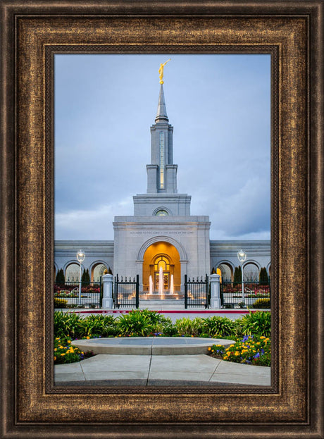 Sacramento Temple - Front Vertical by Scott Jarvie