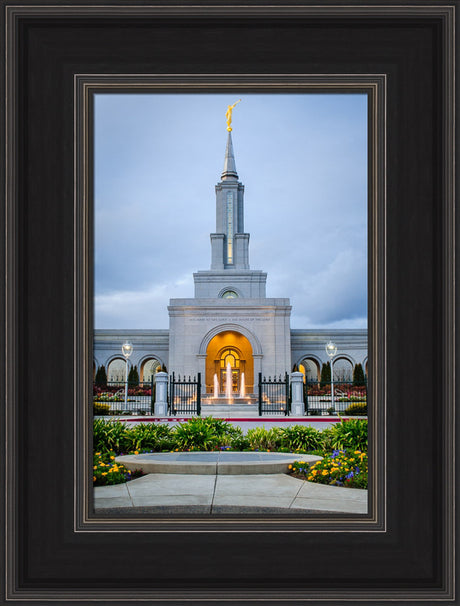 Sacramento Temple - Front Vertical by Scott Jarvie