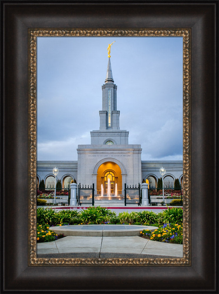 Sacramento Temple - Front Vertical by Scott Jarvie