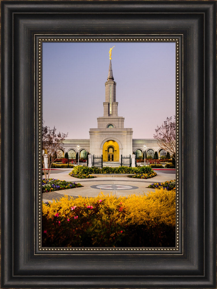 Sacramento Temple - Fall Garden by Scott Jarvie