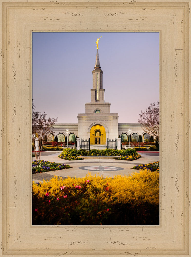 Sacramento Temple - Fall Garden by Scott Jarvie