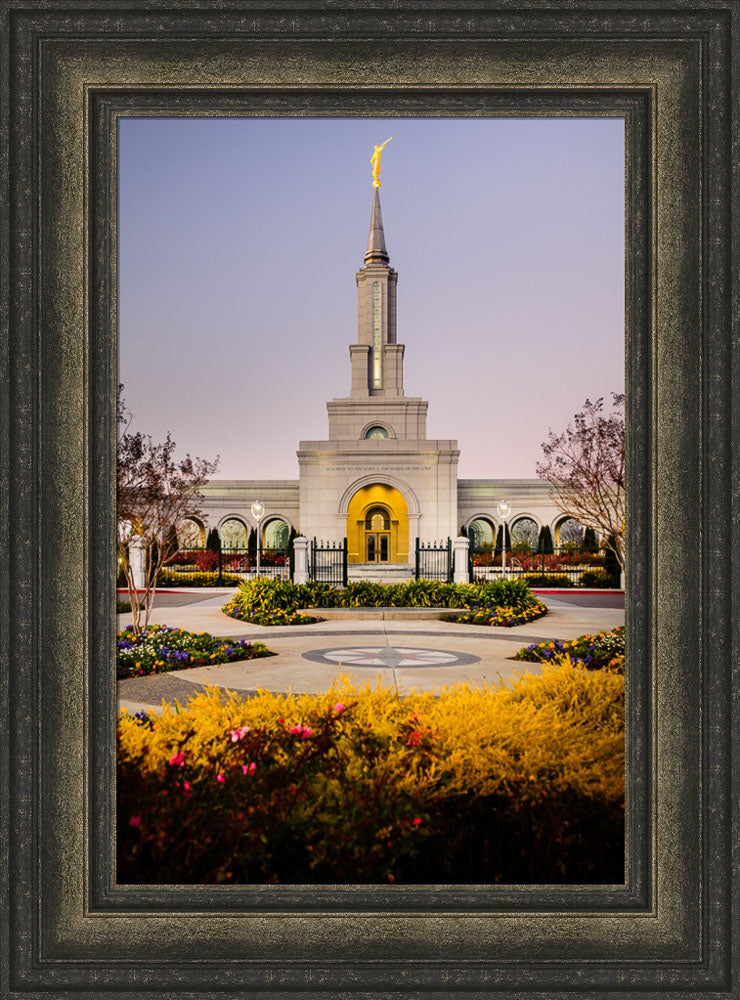 Sacramento Temple - Fall Garden by Scott Jarvie