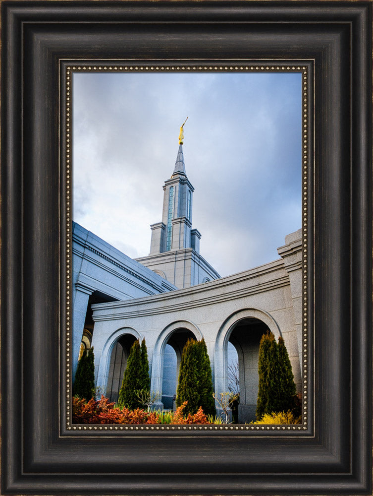 Sacramento Temple - Looking Up by Scott Jarvie