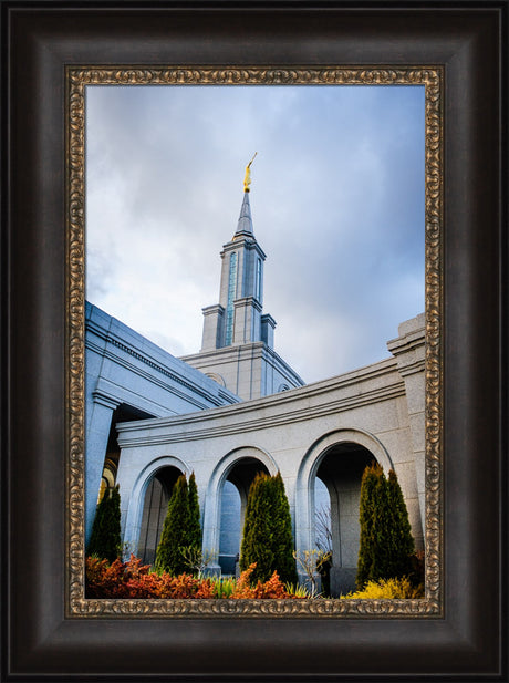 Sacramento Temple - Looking Up by Scott Jarvie