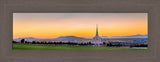 Rexburg Temple - Sunset Panorama by Scott Jarvie