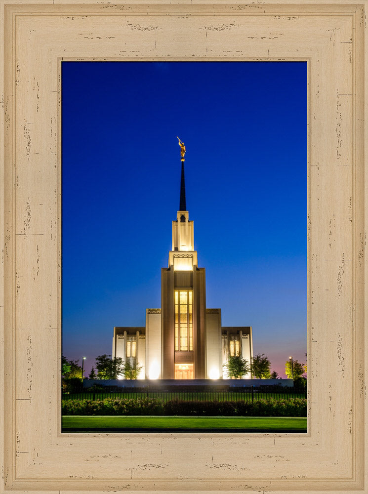 Twin Falls Temple - Twilight by Scott Jarvie