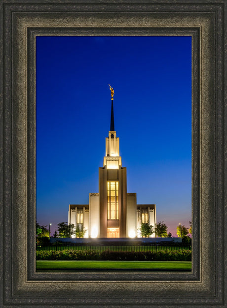 Twin Falls Temple - Twilight by Scott Jarvie