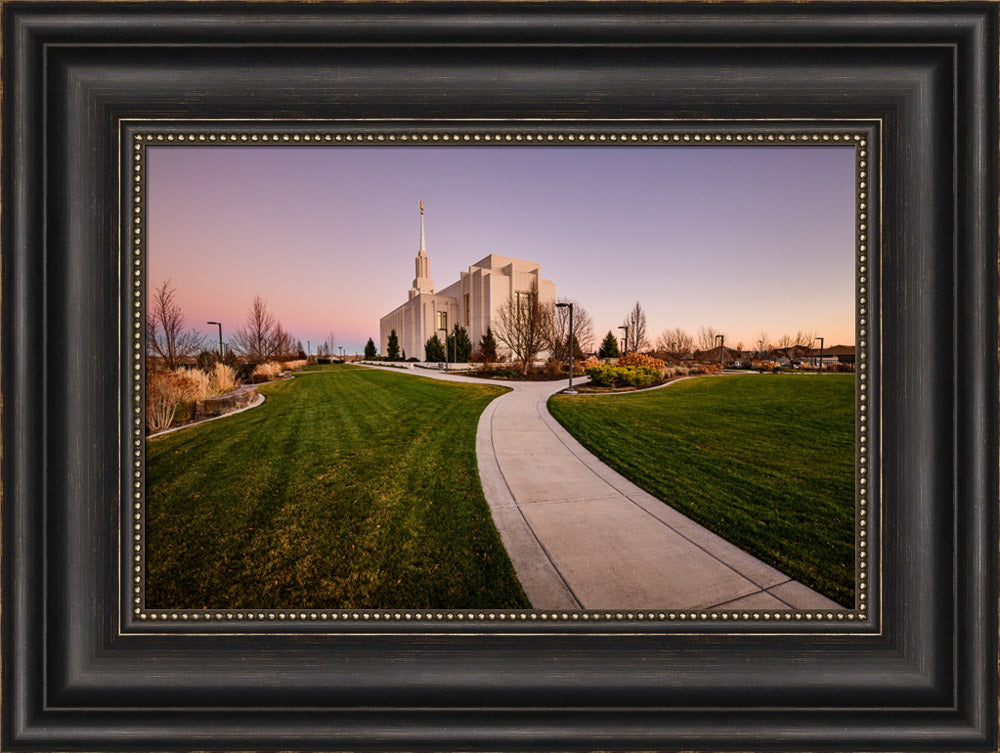 Twin Falls Temple - The Path to the Temple by Scott Jarvie