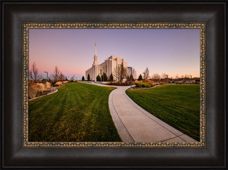 Twin Falls Temple - The Path to the Temple by Scott Jarvie