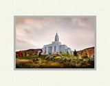 Draper Temple - Fall Hill by Scott Jarvie