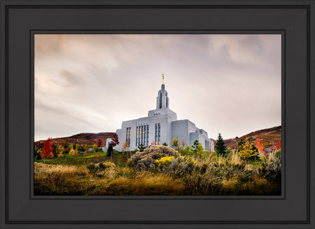 Draper Temple - Fall Hill by Scott Jarvie