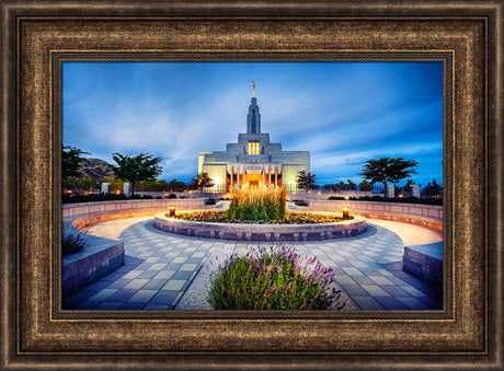 Draper Temple - Morning Twilight by Scott Jarvie