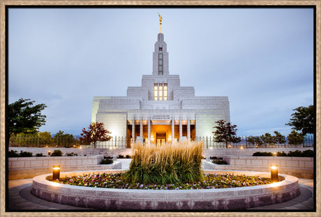 Draper Temple - Lights On by Scott Jarvie