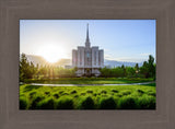 Oquirrh Mountain Temple - Sunbeams by Scott Jarvie