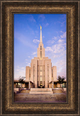 Oquirrh Mountain Temple - Steps to the Temple by Scott Jarvie